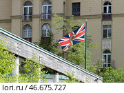 Флаг Соединенного Королевства Великобритании и Северной Ирландии. Стоковое фото, фотограф Сергей Петров/NEWS.ru / ТАСС / Фотобанк Лори