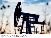 Нефтяной станок-качалка. Стоковое фото, фотограф О.Спиридонов/Бизнес Online / ТАСС / Фотобанк Лори