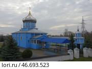 Церковь святого Николая Чудотворца. Беларусь, Брестская область, город Кобрин,  Никольская улица, 2 (2020 год). Редакционное фото, фотограф Алексей Иванов / Фотобанк Лори