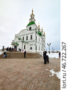Город Ялуторовск. Сретенский собор зимой. Редакционное фото, фотограф Александр Тараканов / Фотобанк Лори