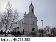 Беларусь. Заславль. Костёл Рождества Пресвятой Девы Марии. Стоковое фото, фотограф Ерохин Дмитрий Викторович / Фотобанк Лори