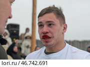 Кулачный бой. Редакционное фото, фотограф Sergey Rusanov / Фотобанк Лори