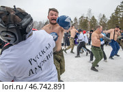 Кулачный бой. Редакционное фото, фотограф Sergey Rusanov / Фотобанк Лори