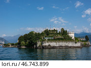 Остров Изола-Белла (Isola Bella ) на озере Маджоре ( Maggiore) , Борромейские острова, Пьемонт Стреза, Италия (2018 год). Стоковое фото, фотограф Дымов Игорь / Фотобанк Лори