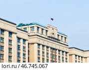 Государственная дума. Москва. Россия. Редакционное фото, фотограф E. O. / Фотобанк Лори