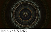 Abstract sound technology or audio recorders, pulsating audio rings, seamless loop. Стоковая иллюстрация, иллюстратор David Kashakhi / Фотобанк Лори