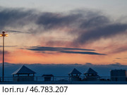 Рассветное небо. Стоковое фото, фотограф Sergey Rusanov / Фотобанк Лори