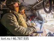 Подготовка военнослужащих на полигоне СВО (2023 год). Редакционное фото, фотограф Sergey Rusanov / Фотобанк Лори