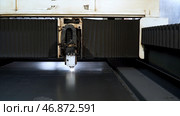 Fiber laser machines for metal cutting close-up. Стоковое фото, фотограф David Kashakhi / Фотобанк Лори