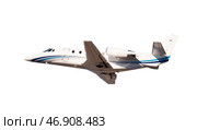 Light business jet isolated on white. Стоковое фото, фотограф Яков Филимонов / Фотобанк Лори
