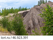 Кондуки, Романцевские горы. Тульская область. Карьер (2024 год). Редакционное фото, фотограф Татьяна Новикова / Фотобанк Лори
