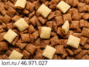 Вкусные кукурузные подушки в качестве фона. Стоковое фото, фотограф Pixel_shot / Фотобанк Лори