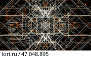 Abstract conceptual background with neuron data information and network connections. Стоковая иллюстрация, иллюстратор David Kashakhi / Фотобанк Лори