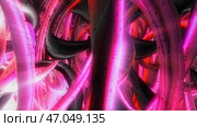 Abstract 3d animation pheromones of love or inside of cell. Стоковая иллюстрация, иллюстратор David Kashakhi / Фотобанк Лори