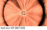 View inside of a black hole in outer space with the distortion of space and time. Стоковая иллюстрация, иллюстратор David Kashakhi / Фотобанк Лори