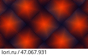 Motion.Large squares that hypnotize in animation. Стоковая иллюстрация, иллюстратор David Kashakhi / Фотобанк Лори