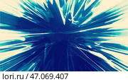 LSD or hallucinations concept, flashing streams of light. Стоковая иллюстрация, иллюстратор David Kashakhi / Фотобанк Лори