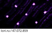 Small burning stars in animation that slowly rotate. Стоковая иллюстрация, иллюстратор David Kashakhi / Фотобанк Лори