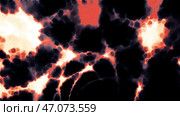 Abstract hell background with burning red flame. Стоковая иллюстрация, иллюстратор David Kashakhi / Фотобанк Лори