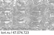 3D liquid texture with metallic luster and color in flow. Стоковая иллюстрация, иллюстратор David Kashakhi / Фотобанк Лори