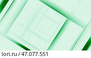 Squares move in illusory rotation with change in shadow. Стоковая иллюстрация, иллюстратор David Kashakhi / Фотобанк Лори