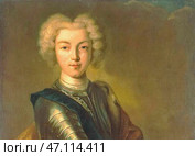Пётр II Алексеевич (1715-1730) - император всероссийский (1727-1730), сменивший на престоле Екатерину I.  Внук Петра I, сын царевича Алексея Петровича и немецкой принцессы Софии-Шарлотты Брауншвейг-Вольфенбюттельской, последний представитель рода Романовых по прямой мужской линии. Редакционное фото, фотограф Сергей Елизарьев / Фотобанк Лори