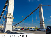 Krymsky Bridge (2015 год). Стоковое фото, фотограф Олег Жуков / Фотобанк Лори