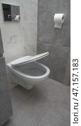 The automatic toilet lid symbolizes urinary discomfort and the need for medical care. Стоковое видео, видеограф Владимир Федоров / Фотобанк Лори