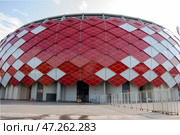 Russia, Moscow, July 01. 2019: Otkrytiye Arena, Spartak football club stadium. Редакционное фото, фотограф Татьяна Васильева / Фотобанк Лори