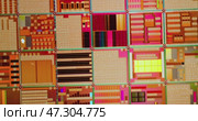 Silicon semiconductor wafer close-up. In electronics, a wafer also called a slice or substrate is a thin slice of semiconductor, a crystalline silicon, used for the fabrication of integrated circuits. Стоковое видео, видеограф Андрей Армягов / Фотобанк Лори