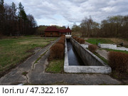 Ярополецкая ГЭС здание. Стоковое фото, фотограф Ольга Аблекова / Фотобанк Лори