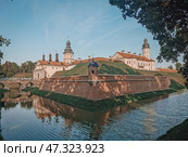 Замок Несвиж, Беларусь. Nesvizh Castle, Belarus. Редакционное фото, фотограф Антон Назаров / Фотобанк Лори