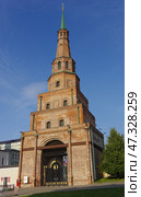 Башня Сююмбике. Татарстан, Казань, Территория Кремля, 17 (2020 год). Редакционное фото, фотограф Алексей Иванов / Фотобанк Лори
