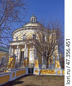 Храм святителя Филиппа, митрополита Московского в Мещанской слободе , ул. Гиляровского, 35, Москва. Редакционное фото, фотограф stargal / Фотобанк Лори