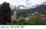 Город Инсбрук. Австрия. Май. City Innsbruck. Austria. May. Стоковое видео, видеограф Горшков Александр / Фотобанк Лори