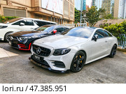Mercedes-Benz E-class. Редакционное фото, фотограф Art Konovalov / Фотобанк Лори