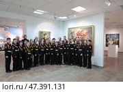 Кадетский класс в экспозиции музея общая фотография. Редакционное фото, фотограф Дмитрий Неумоин / Фотобанк Лори