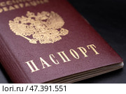 Паспорт гражданина Российской Федерации. Стоковое фото, фотограф Дина Ётова / ТАСС / Фотобанк Лори