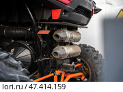 KRASNOYARSK, RUSSIA - December 21, 2024: Polaris RZR XP 1000. Редакционное фото, фотограф Плотников Дмитрий / Фотобанк Лори