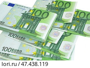 Евро купюры. Euro banknotes money, european currency background. Стоковое фото, фотограф Татьяна Д / Фотобанк Лори