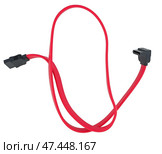 Кабель для подсоединения жесткого диска к компьютеру. Hard disk drive power cables. Стоковое фото, фотограф Татьяна Д / Фотобанк Лори