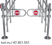 Распашная калитка на белом фоне. Swing gate on white background. Стоковое фото, фотограф Татьяна Д / Фотобанк Лори