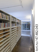 Books storage of Vyborg Library (2023 год). Редакционное фото, фотограф EugeneSergeev / Фотобанк Лори