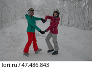 Горнолыжный курорт Губаха Пермский край. Редакционное фото, фотограф Sergey Rusanov / Фотобанк Лори