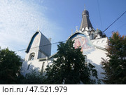 Церковь Петра Митрополита, Санкт-Петербург, ул. Роменская (2021 год). Стоковое фото, фотограф Мартыщенко Надежда / Фотобанк Лори