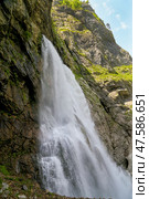 Гегский водопад, Абхазия. Стоковое фото, фотограф Римма Тельнова / Фотобанк Лори