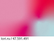 Y2K Яркий розовый, красный, светло-голубой абстрактный фон. Мягкая градиентная размытая текстура. Зернистая структура шума. Яркий эффект свечения. Современный яркий дизайн для искусства, печати или цифрового проекта. Стоковая иллюстрация, иллюстратор ФотоИнтеллект / Фотобанк Лори