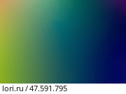 Многоцветный градиентный фон с зеленым, синим и фиолетовым цветами. Насыщенный темно-изумрудный, бирюзовый, сине-зеленый, пурпурный с эффектом омбре. Зернистая текстура. Пастельная переливающаяся сетка. Ностальгический винтажный стиль lo-fi для дизайна. Стоковая иллюстрация, иллюстратор ФотоИнтеллект / Фотобанк Лори
