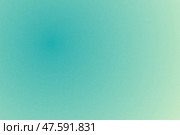 Градиентный фон мятно-зеленого, бирюзового, нефритово-голубого цвета. Мягкая, едва заметная текстура омбре. Цифровой эффект зернистого шума. Спокойный, умиротворяющий современный дизайн для печати и демонстрации. Стоковая иллюстрация, иллюстратор ФотоИнтеллект / Фотобанк Лори