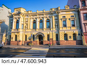 Особняк К.А. Варгунина, Фурштатская улица, Санкт-Петербург. Стоковое фото, фотограф Baturina Yuliya / Фотобанк Лори